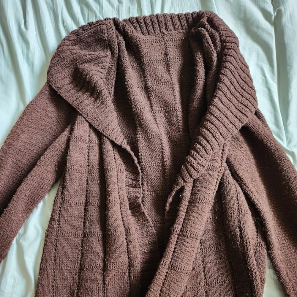 Brown Knit Sweater